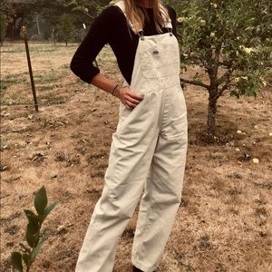 Women's Juniors Baggy Straight Leg Overalls